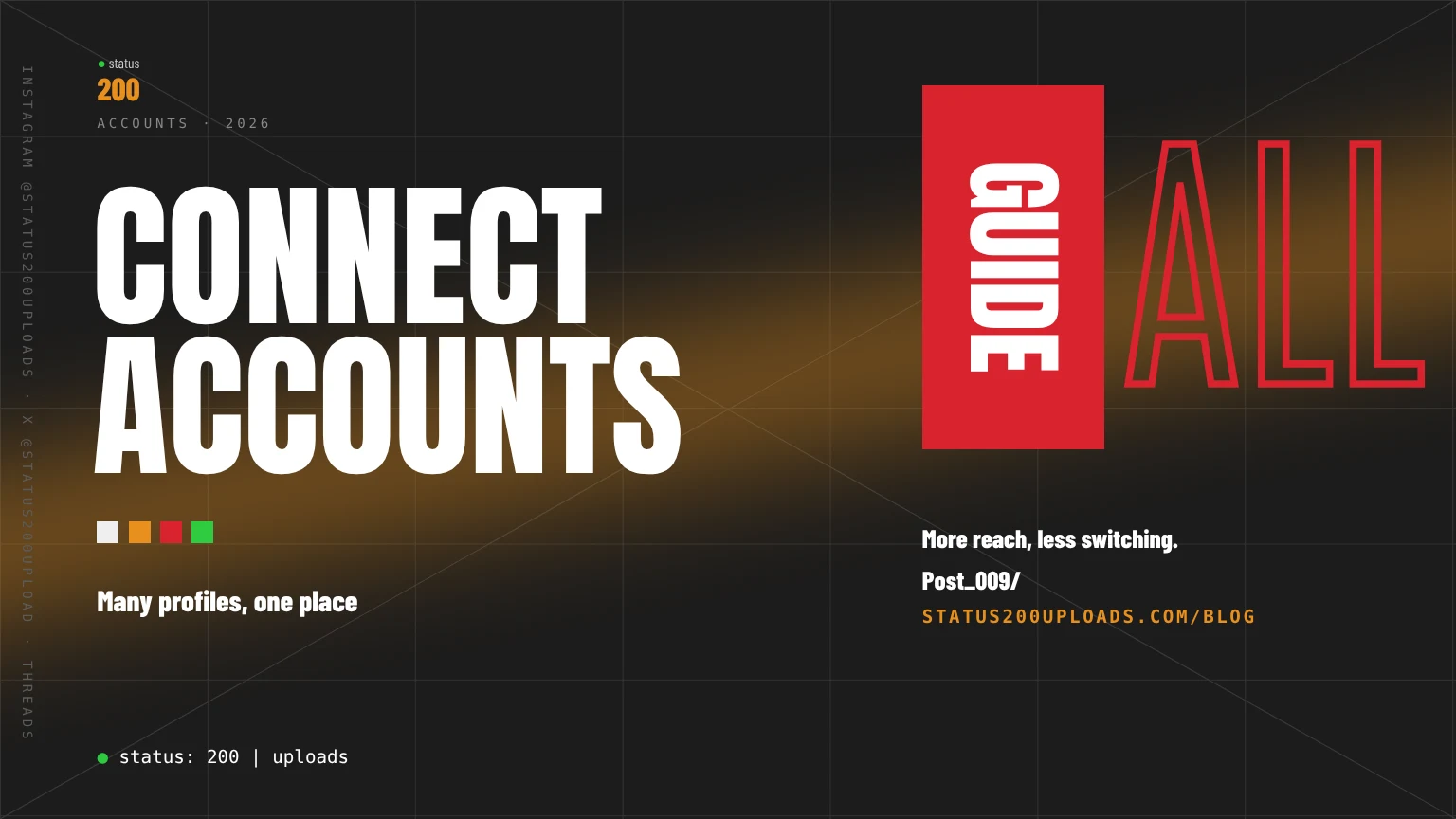 Why connect multiple social accounts? Boost efficiency & reach