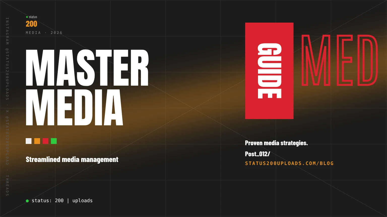 Master media management: Proven strategies for streamlined success