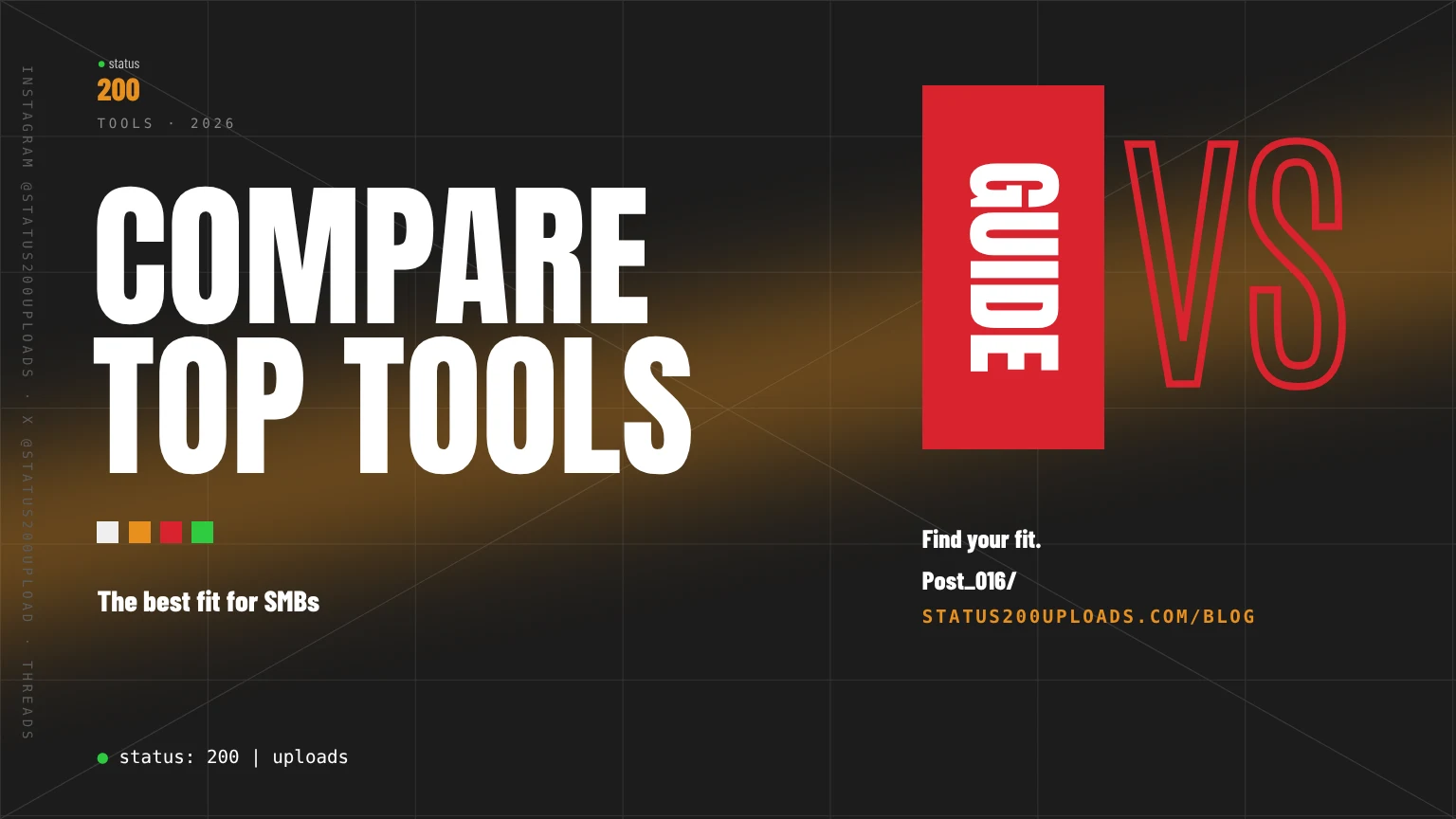 Compare top social media tools: Find the best fit for SMBs